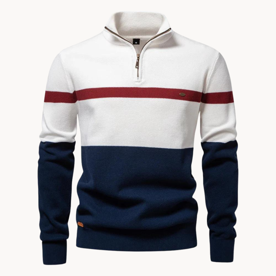 Klassischer Baumwollpullover mit zeitlosem Stil 1