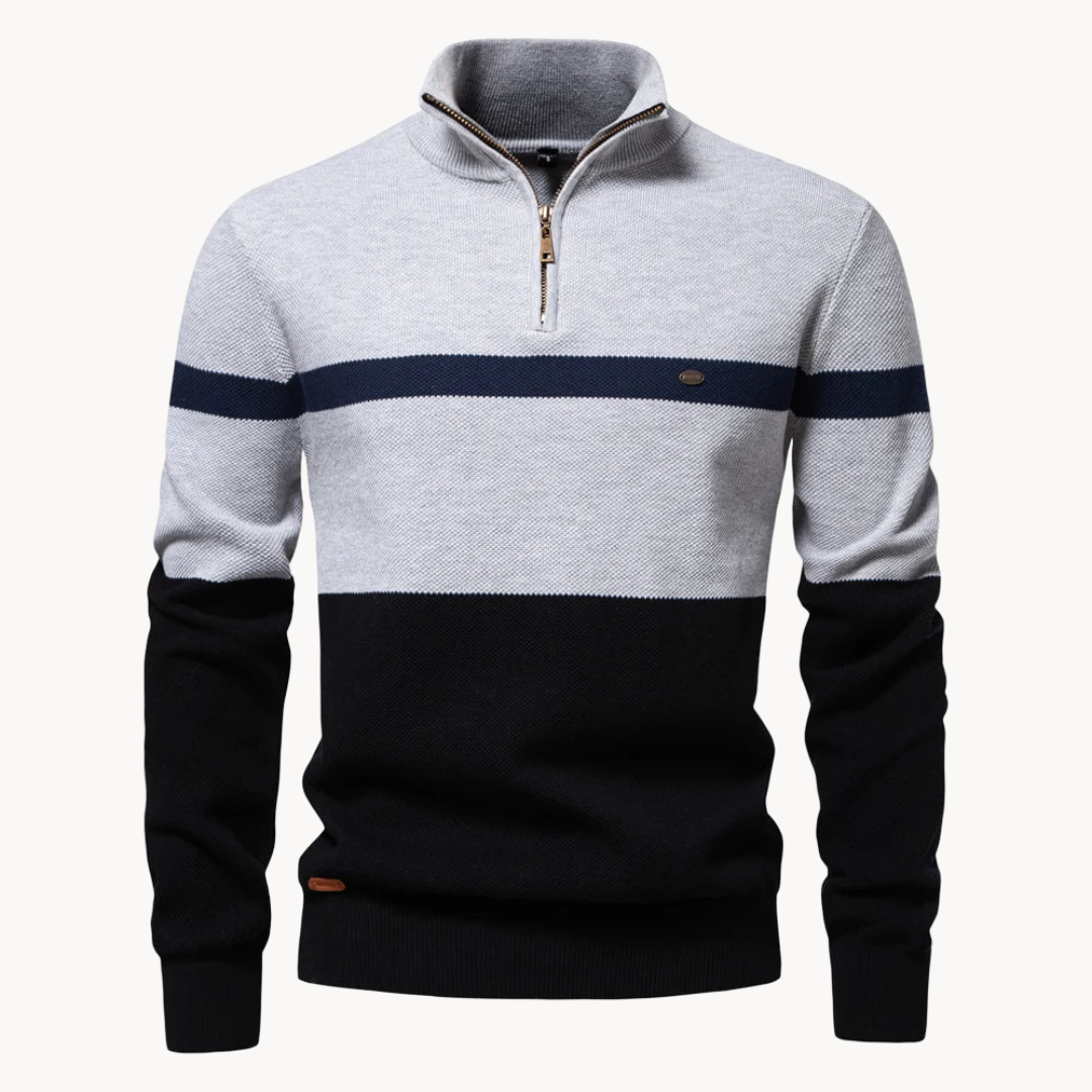 Klassischer Baumwollpullover mit zeitlosem Stil 3