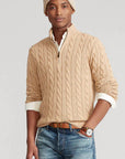 Klassischer Halbzip-Jumper mit Kabelstrickdesign 4
