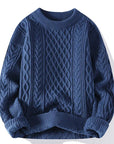 Klassischer Pullover mit Kabelstrick für Eleganz 0