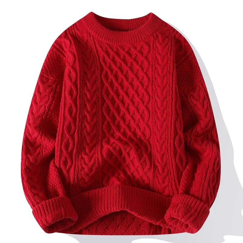 Klassischer Pullover mit Kabelstrick für Eleganz 4