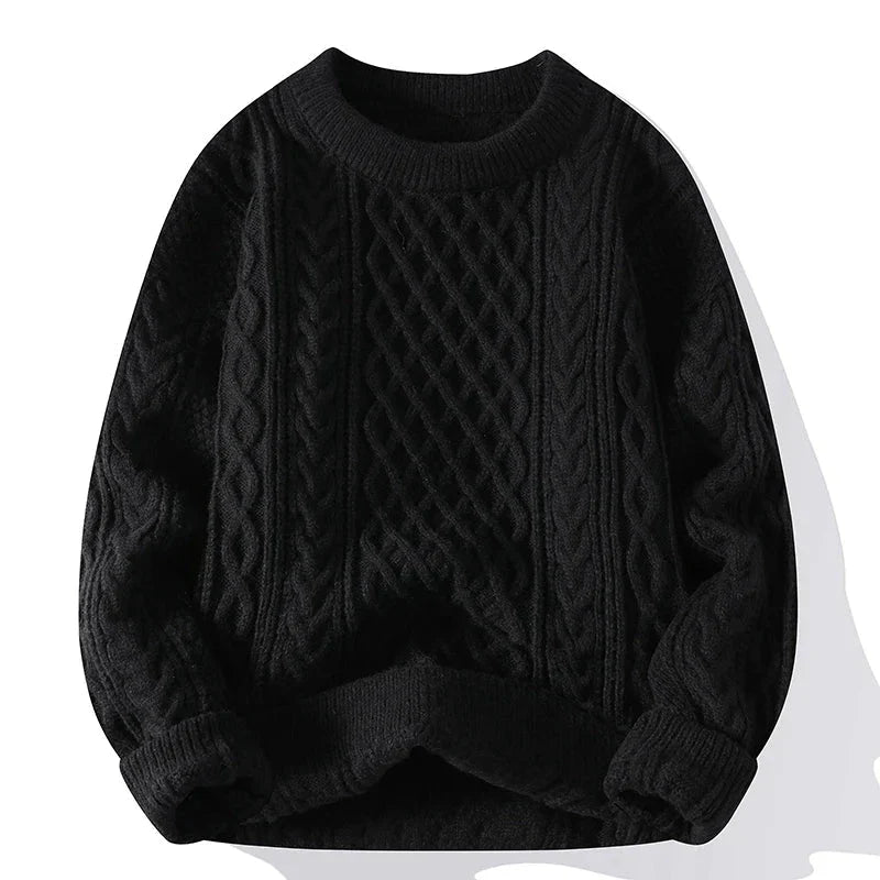 Klassischer Pullover mit Kabelstrick für Eleganz 5