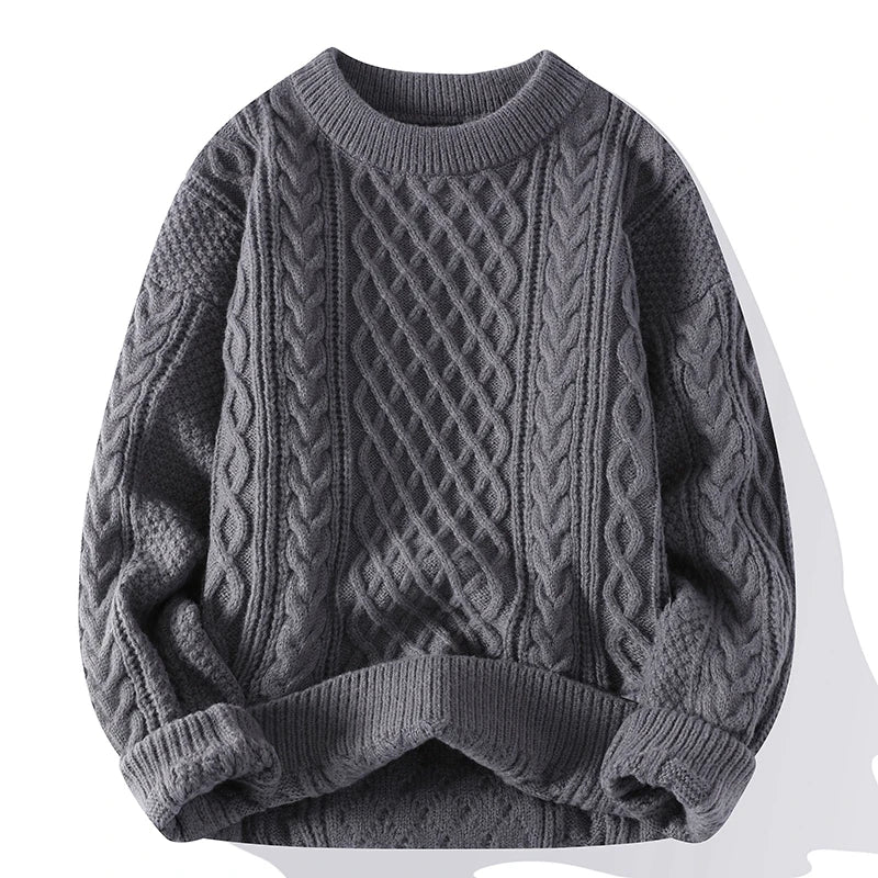 Klassischer Pullover mit Kabelstrick für Eleganz 6