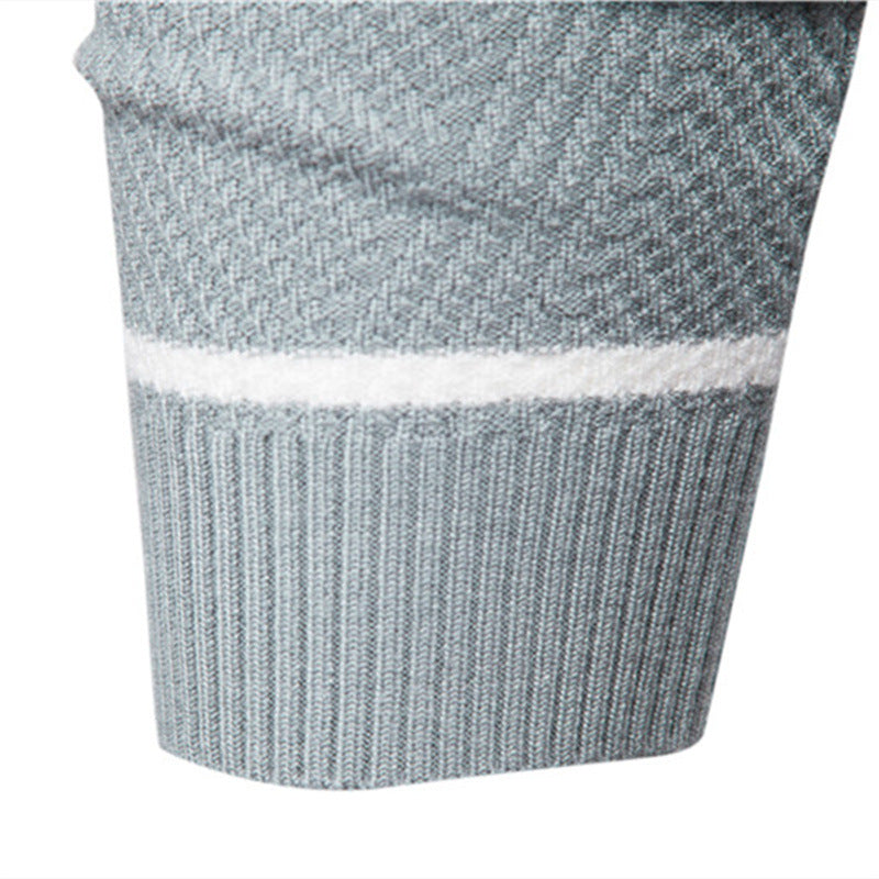 Klassischer Streifenpullover mit Elegantem Rundhalsausschnitt 4