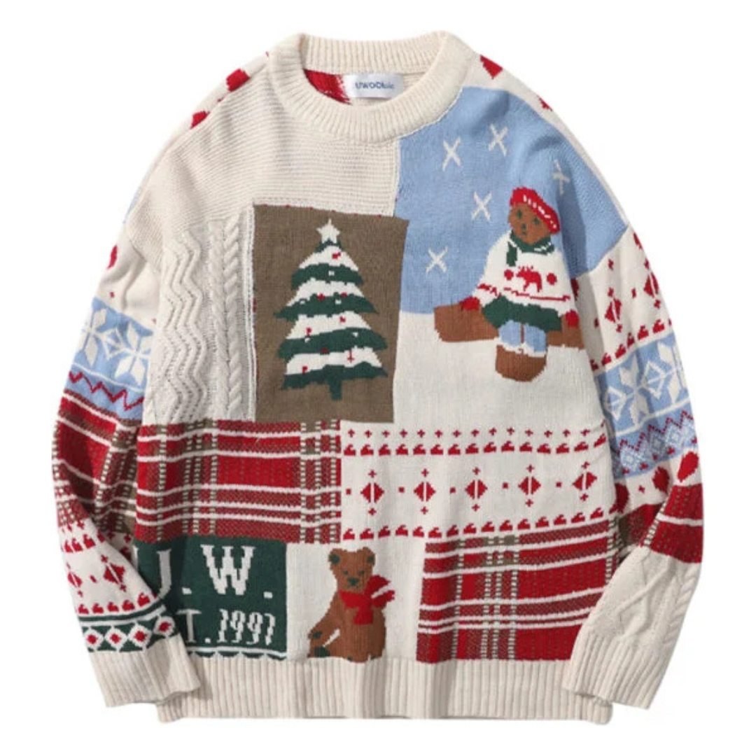 Klassischer Strickpullover für Festliche Anlässe 0