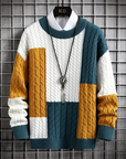 Klassischer Strickpullover mit Elegantem Rundhalsausschnitt 0