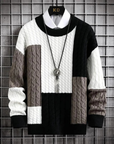 Klassischer Strickpullover mit Elegantem Rundhalsausschnitt 1