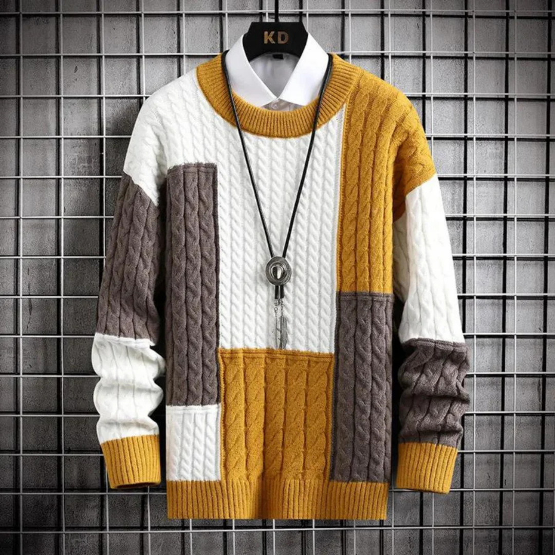 Klassischer Strickpullover mit Elegantem Rundhalsausschnitt 2