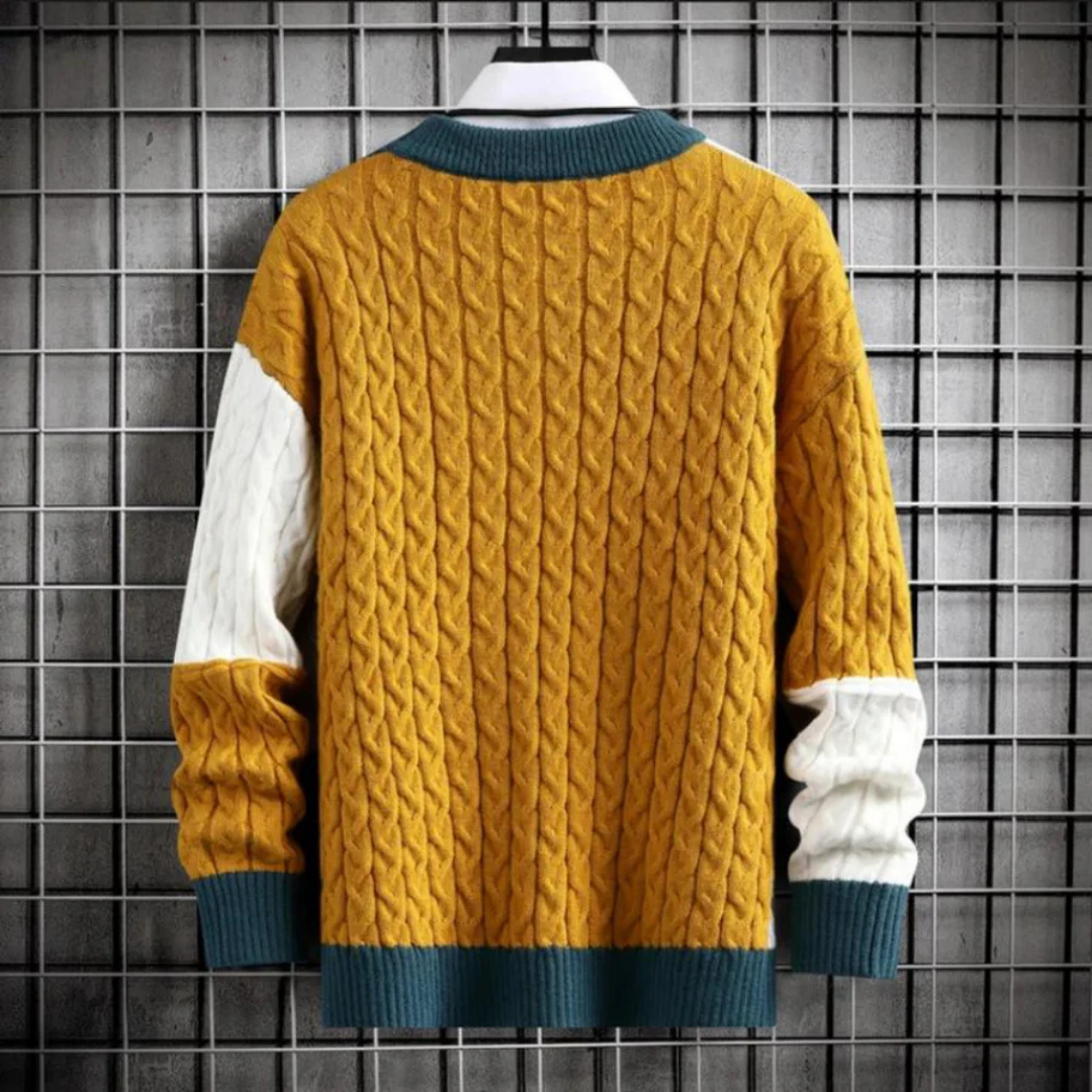 Klassischer Strickpullover mit Elegantem Rundhalsausschnitt 3