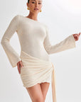 Zartes Strick-Minikleid mit Stretch und Eleganter Passform – Bequem und Stilvoll 3