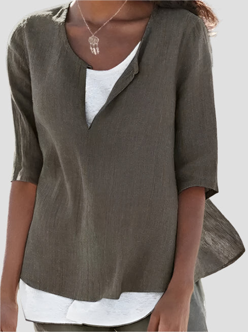 Lagenbluse mit schmeichelhafter Silhouette – Elegante Damenbluse für jeden Anlass 1