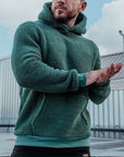 Lars | Herren Kapuzenpullover Kängurutasche Fleece 2