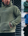 Lars | Herren Kapuzenpullover Kängurutasche Fleece 4