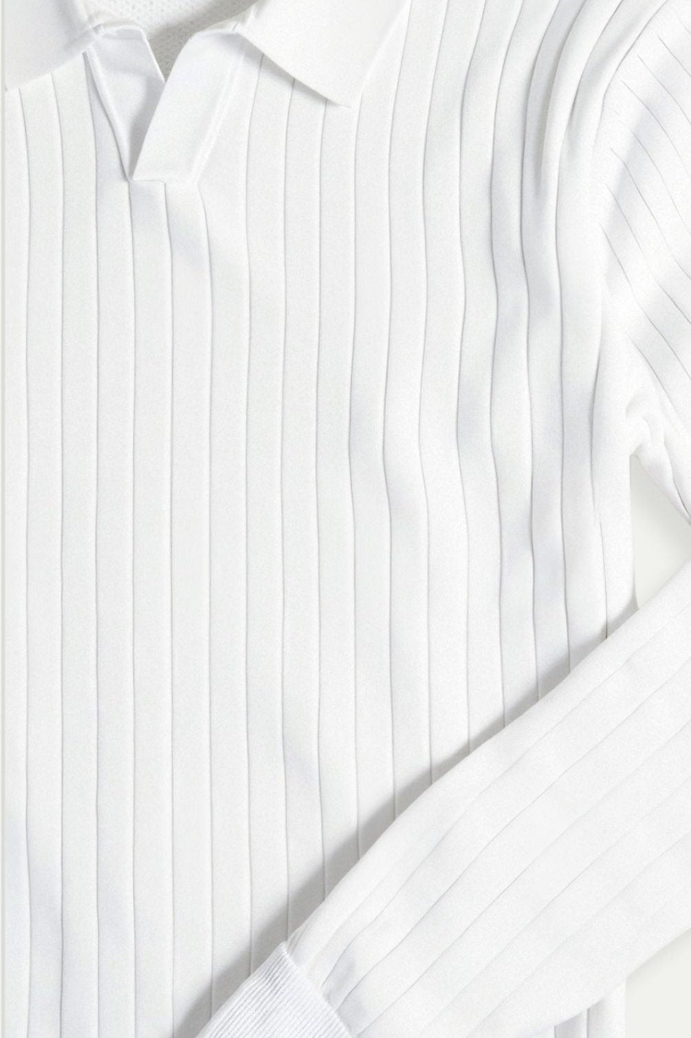 Lars | Herren Poloshirt Rippstruktur Knopfleiste 6