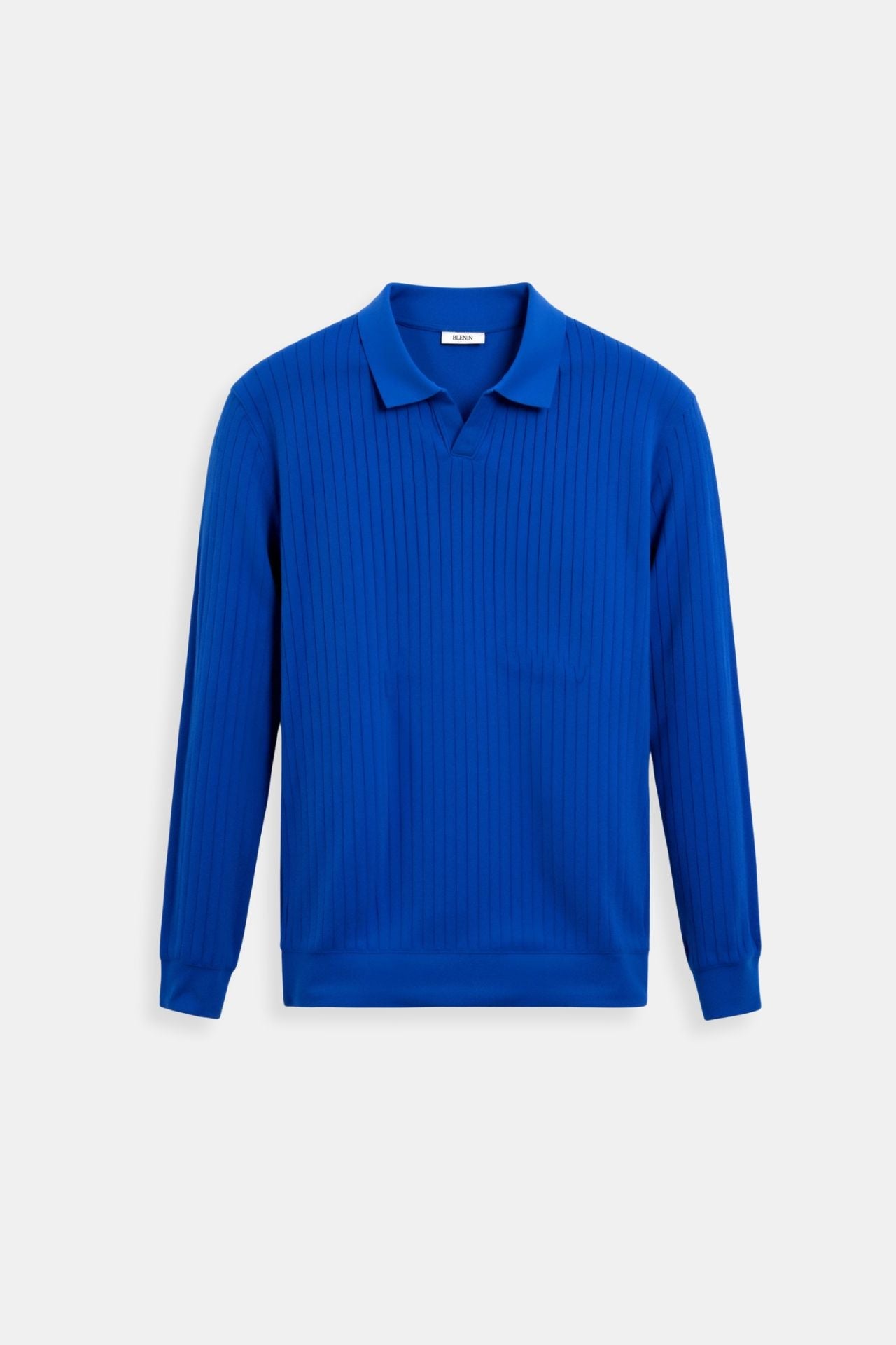 Lars | Herren Poloshirt Rippstruktur Knopfleiste 8