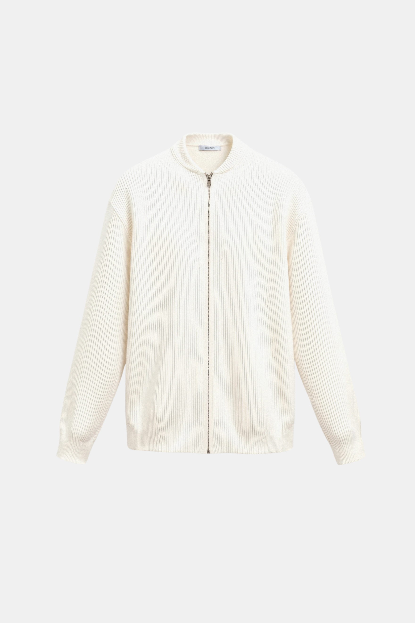 Lars | Herren Strickjacke Reißverschluss Rippstrick 0