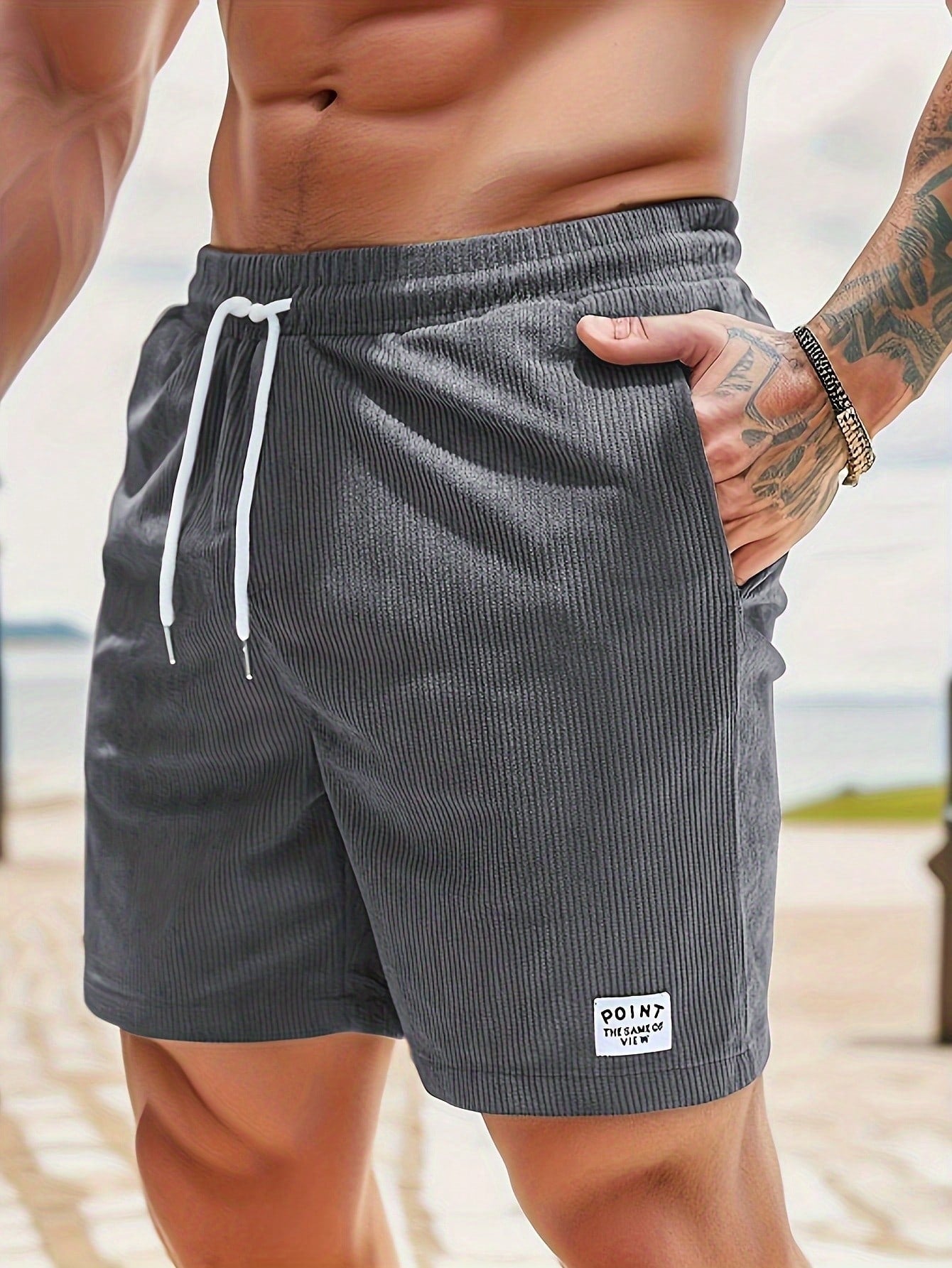 Lässige Cordshorts für Herren – Bequeme Passform mit eleganter Textur 12