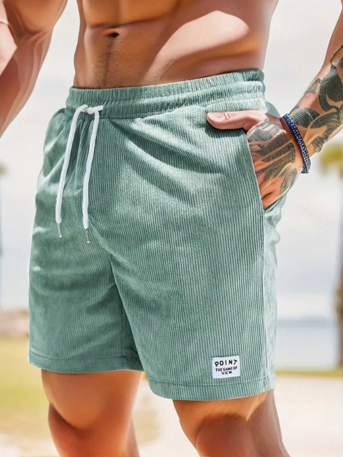 Lässige Cordshorts für Herren – Bequeme Passform mit eleganter Textur 13
