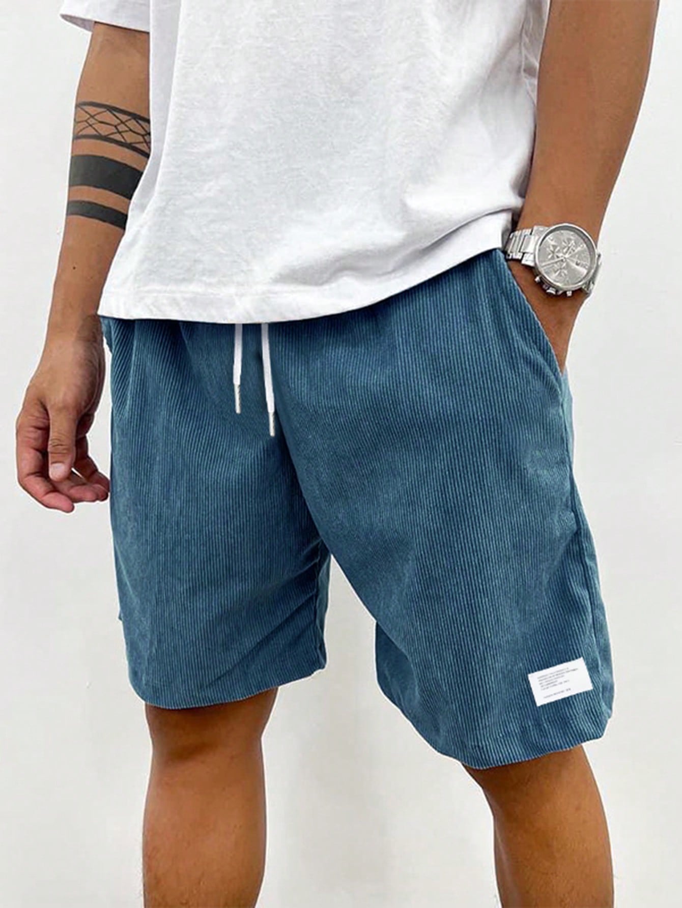 Lässige Cordshorts für Herren – Bequeme Passform mit eleganter Textur 7