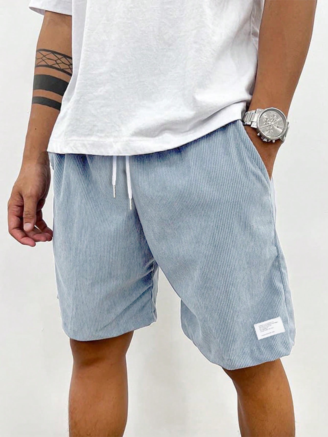 Lässige Cordshorts für Herren – Bequeme Passform mit eleganter Textur 10