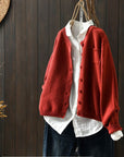 Lässige Strickjacke mit Praktischer Tasche für Eleganz 6