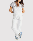 Lässiger Denim Jumpsuit mit Verstellbaren Trägern – Entspannte Passform für Stilvolle Anlässe 2