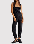 Lässiger Denim Jumpsuit mit Verstellbaren Trägern – Entspannte Passform für Stilvolle Anlässe 3