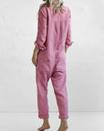 Lässiger Jumpsuit mit Knopfleiste für Eleganz 4