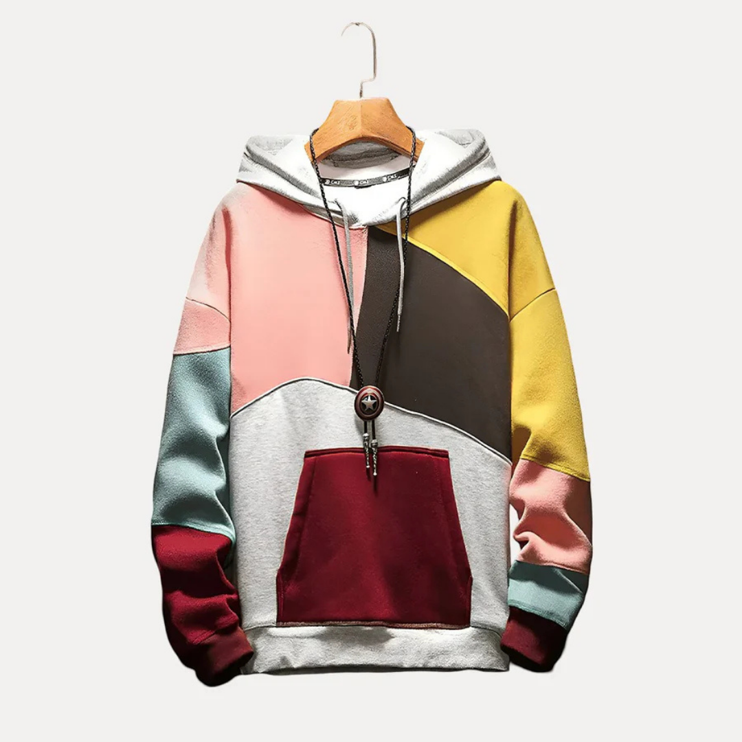 Lässiger Kapuzenpullover mit Praktischer Vordertasche 0