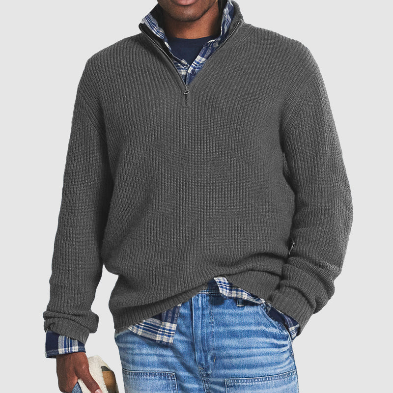 Lässiger Strickpullover für stilvolle Tage 0