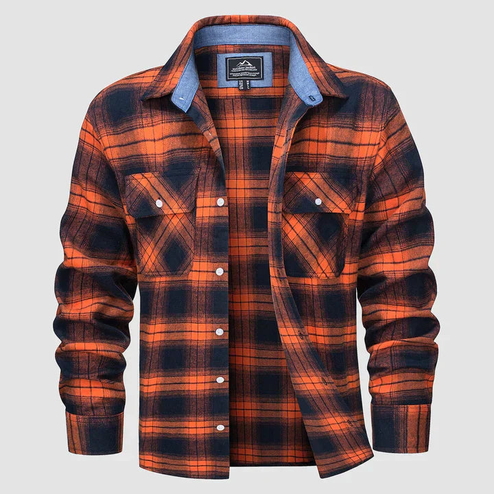 Lässiges Flanellhemd für Herren – Modernes Design, Weiches Material, Vielseitig Kombinierbar 4