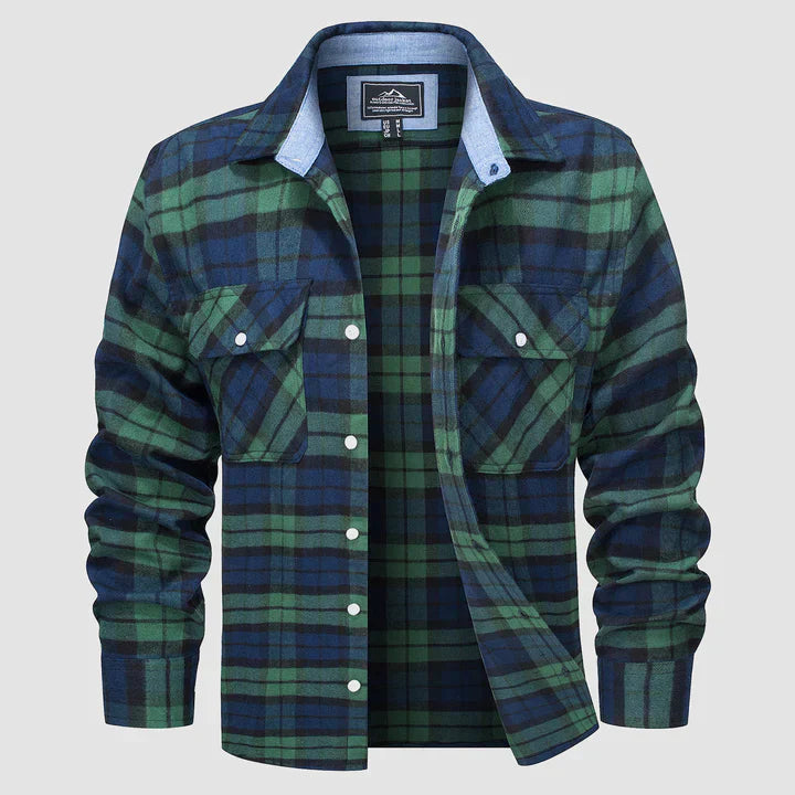 Lässiges Flanellhemd für Herren – Modernes Design, Weiches Material, Vielseitig Kombinierbar 5