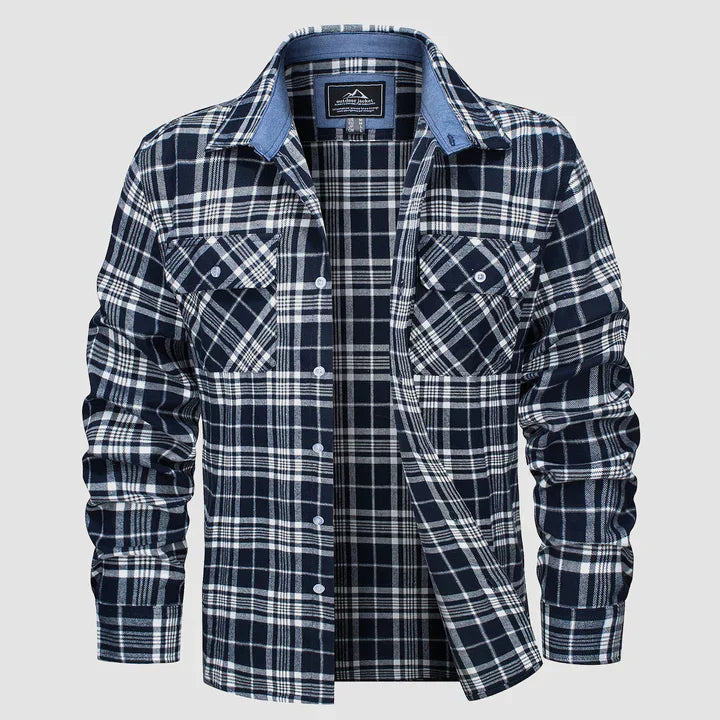 Lässiges Flanellhemd für Herren – Modernes Design, Weiches Material, Vielseitig Kombinierbar 6
