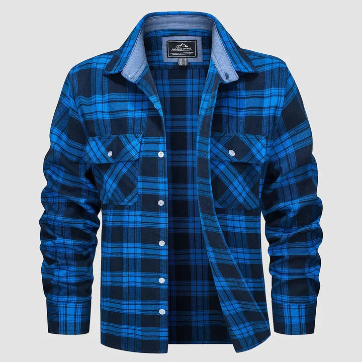 Lässiges Flanellhemd für Herren – Modernes Design, Weiches Material, Vielseitig Kombinierbar 7
