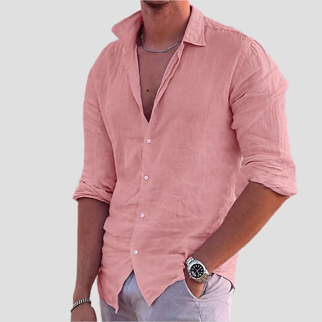 Lässiges Leinenhemd für Herren – Atmungsaktiv und Vielseitig für Sommerlooks 1
