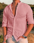 Lässiges Leinenhemd für Herren – Atmungsaktiv und Vielseitig für Sommerlooks 2