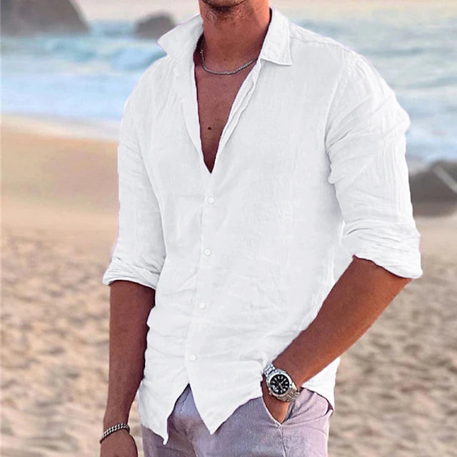 Lässiges Leinenhemd für Herren – Atmungsaktiv und Vielseitig für Sommerlooks 6