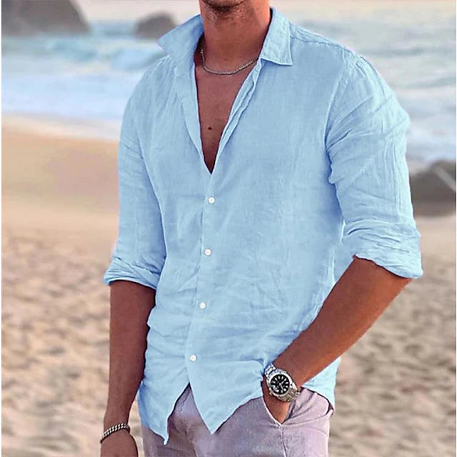 Lässiges Leinenhemd für Herren – Atmungsaktiv und Vielseitig für Sommerlooks 7