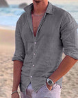 Lässiges Leinenhemd für Herren – Atmungsaktiv und Vielseitig für Sommerlooks 8