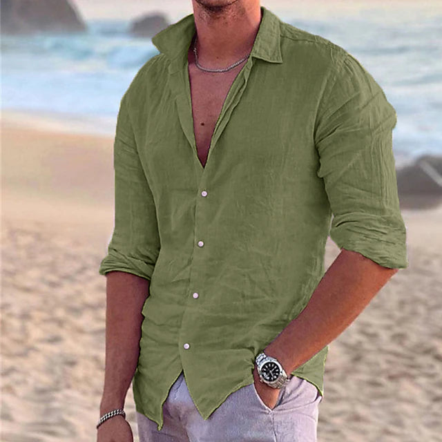 Lässiges Leinenhemd für Herren – Atmungsaktiv und Vielseitig für Sommerlooks 10