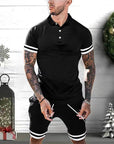 Lässiges Sommer Outfit für Männer – Atmungsaktives Polo und Shorts in Trendfarben 2