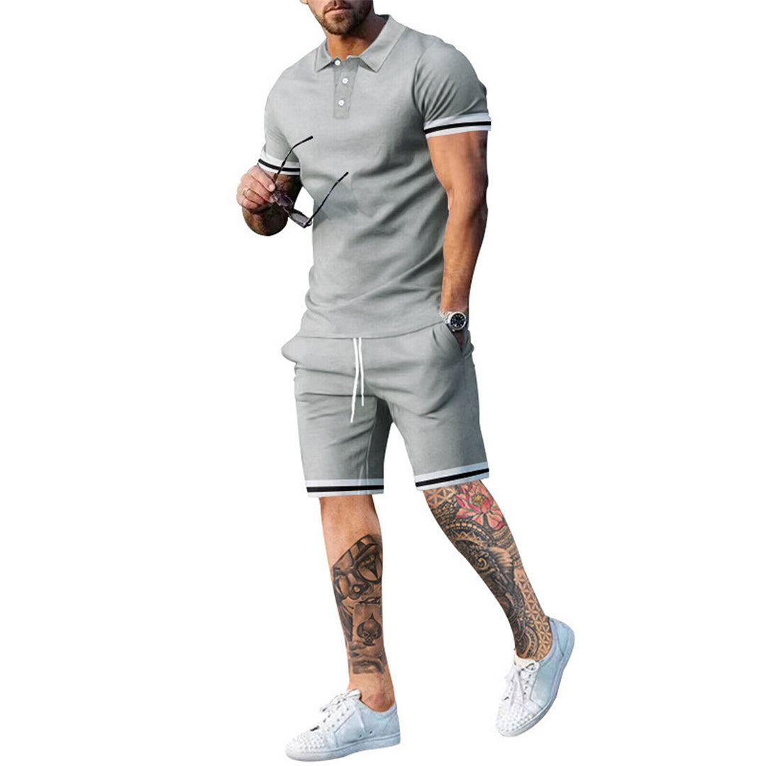 Lässiges Sommer Outfit für Männer – Atmungsaktives Polo und Shorts in Trendfarben 5