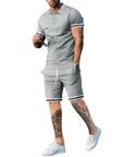 Lässiges Sommer Outfit für Männer – Atmungsaktives Polo und Shorts in Trendfarben 5