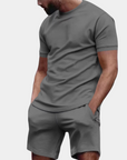 Lässiges Sommer Outfit für Männer – Bequemes T-Shirt und Shorts Set für entspannte Tage 4
