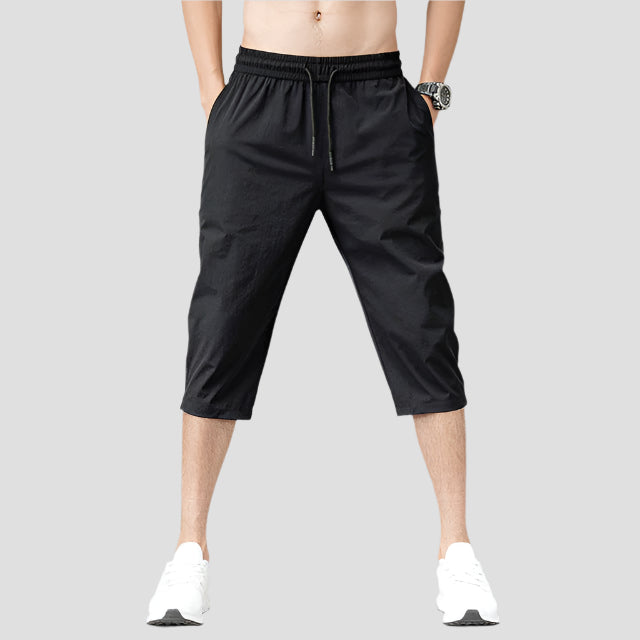 Leichte 3/4 Hose für Männer – Atmungsaktiv und Schnelltrocknend für Outdoor-Aktivitäten 1
