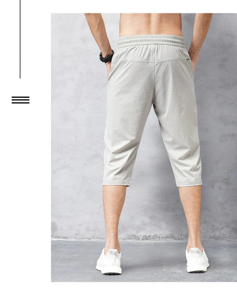 Leichte 3/4 Hose für Männer – Atmungsaktiv und Schnelltrocknend für Outdoor-Aktivitäten 5