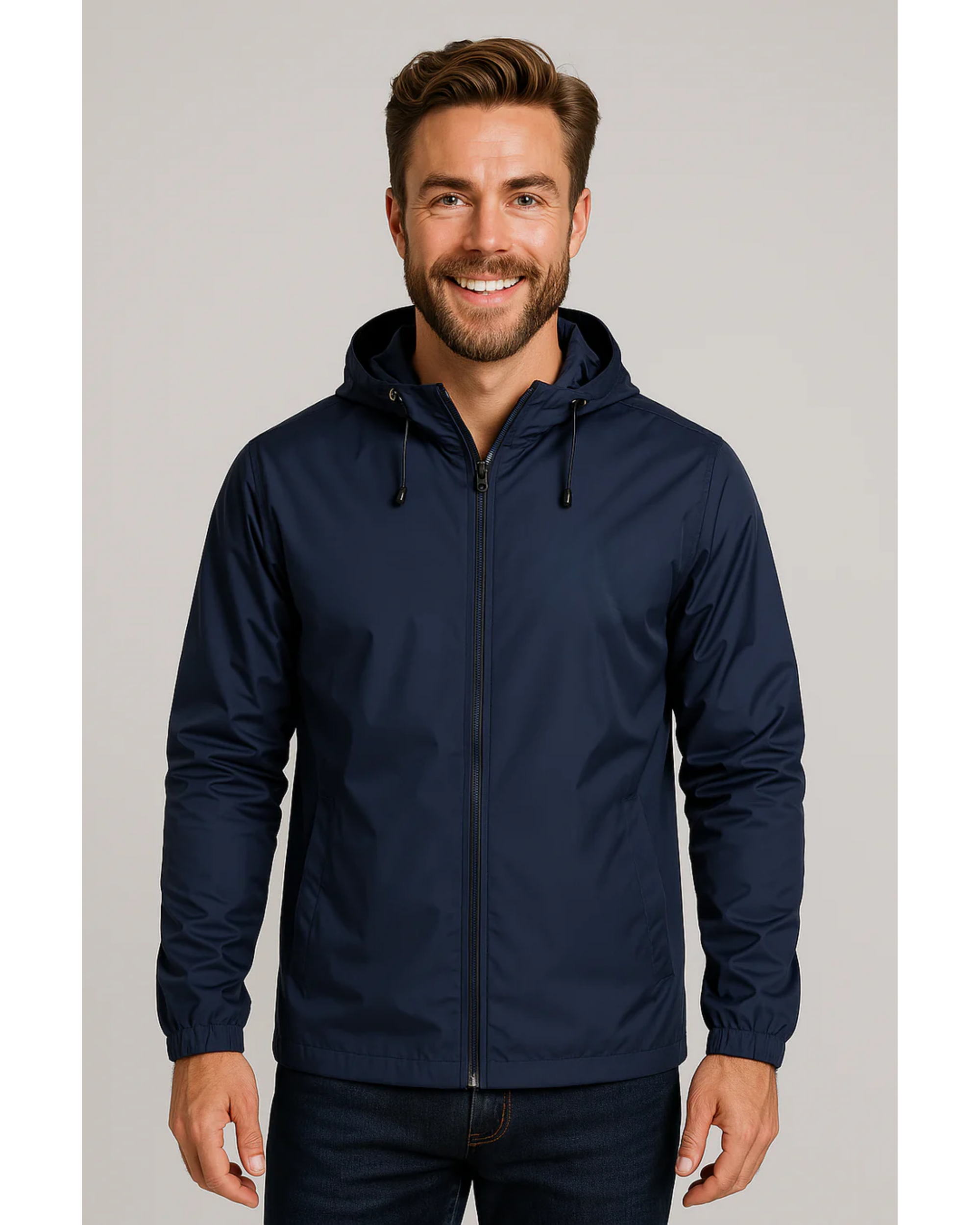 Leichte Regenjacke mit Stil für Regenschauer 2