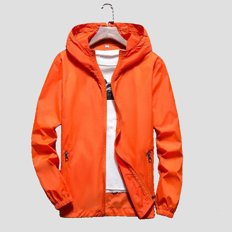 Leichter Windbreaker mit Kapuze für Abenteuer 0
