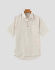 Leichtes Leinen Polo für Elegante Sommermomente 0