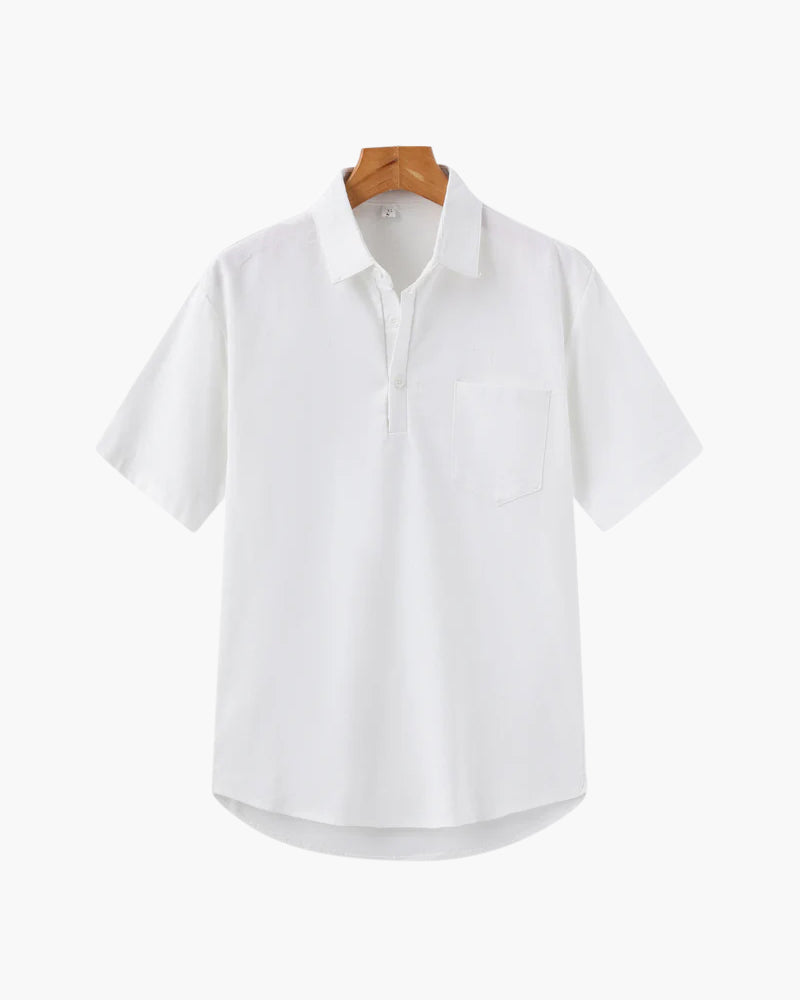 Leichtes Leinen Polo für Elegante Sommermomente 6